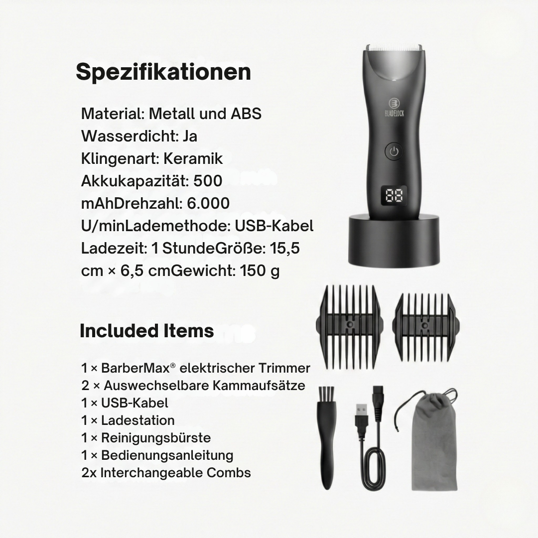 Barber Max® – Professioneller Intimbereich-Trimmer