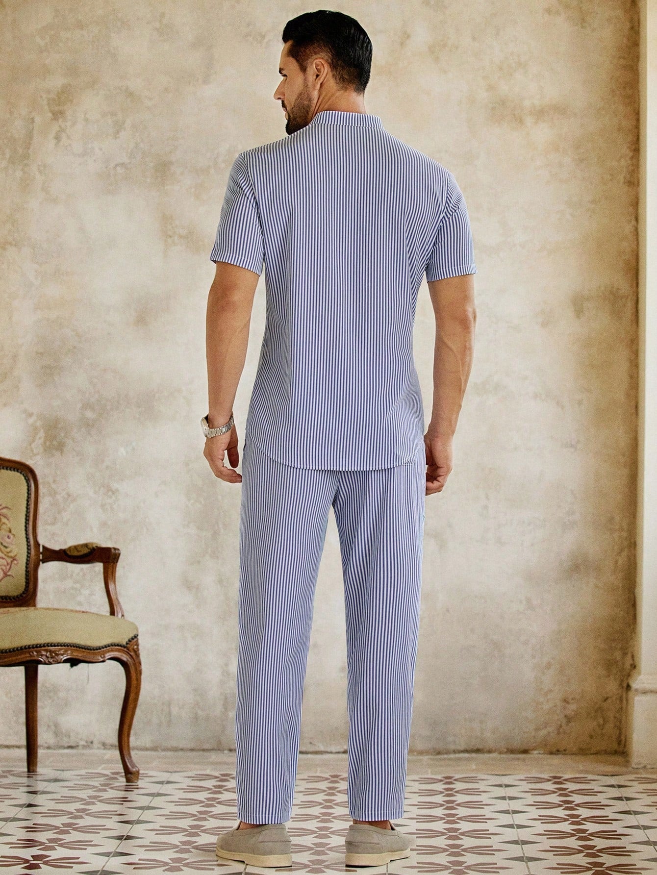 Men's Linen Style Set - Greece™