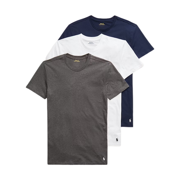 R&L - 3er-Pack Klassisches T-Shirt.