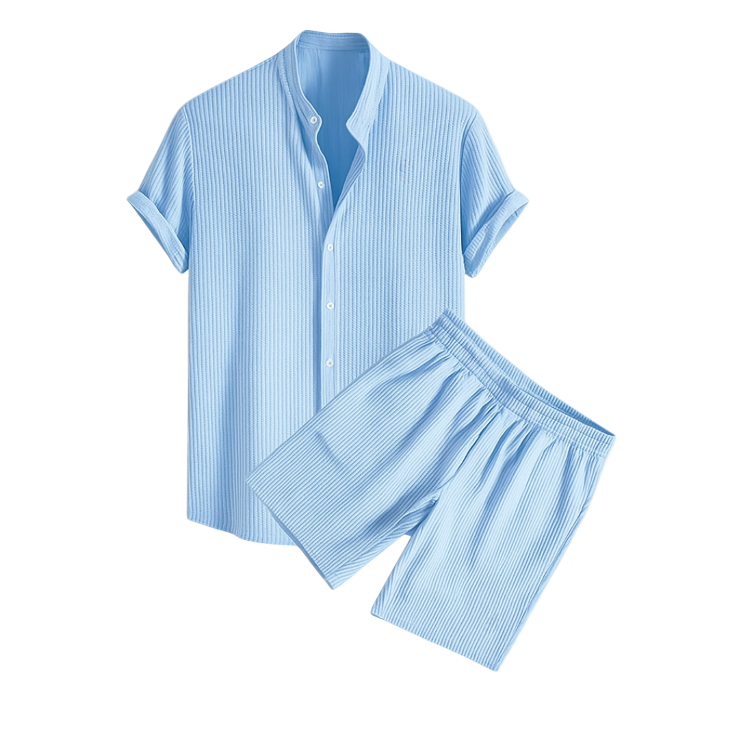 Riviera Summer Shirt & Shorts Set