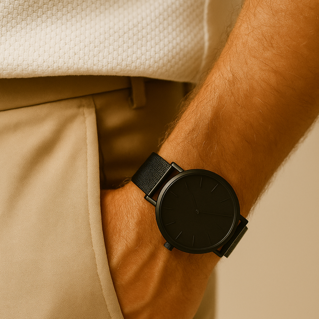 Ultra Fresh Silk Ice Polo Shirt (2-Pack + Free Watch)