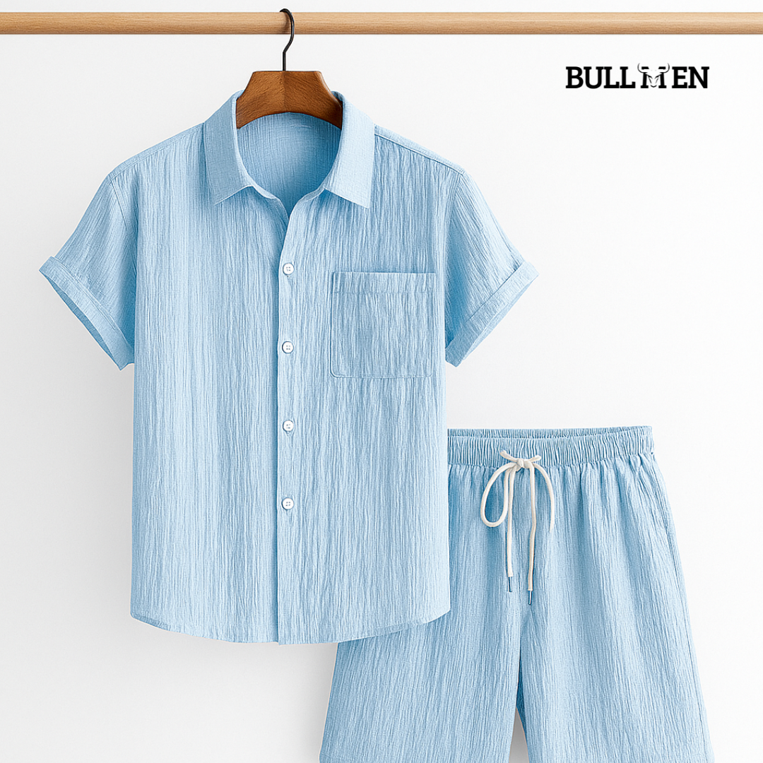 Men's Linen Style Set - Maldivas™