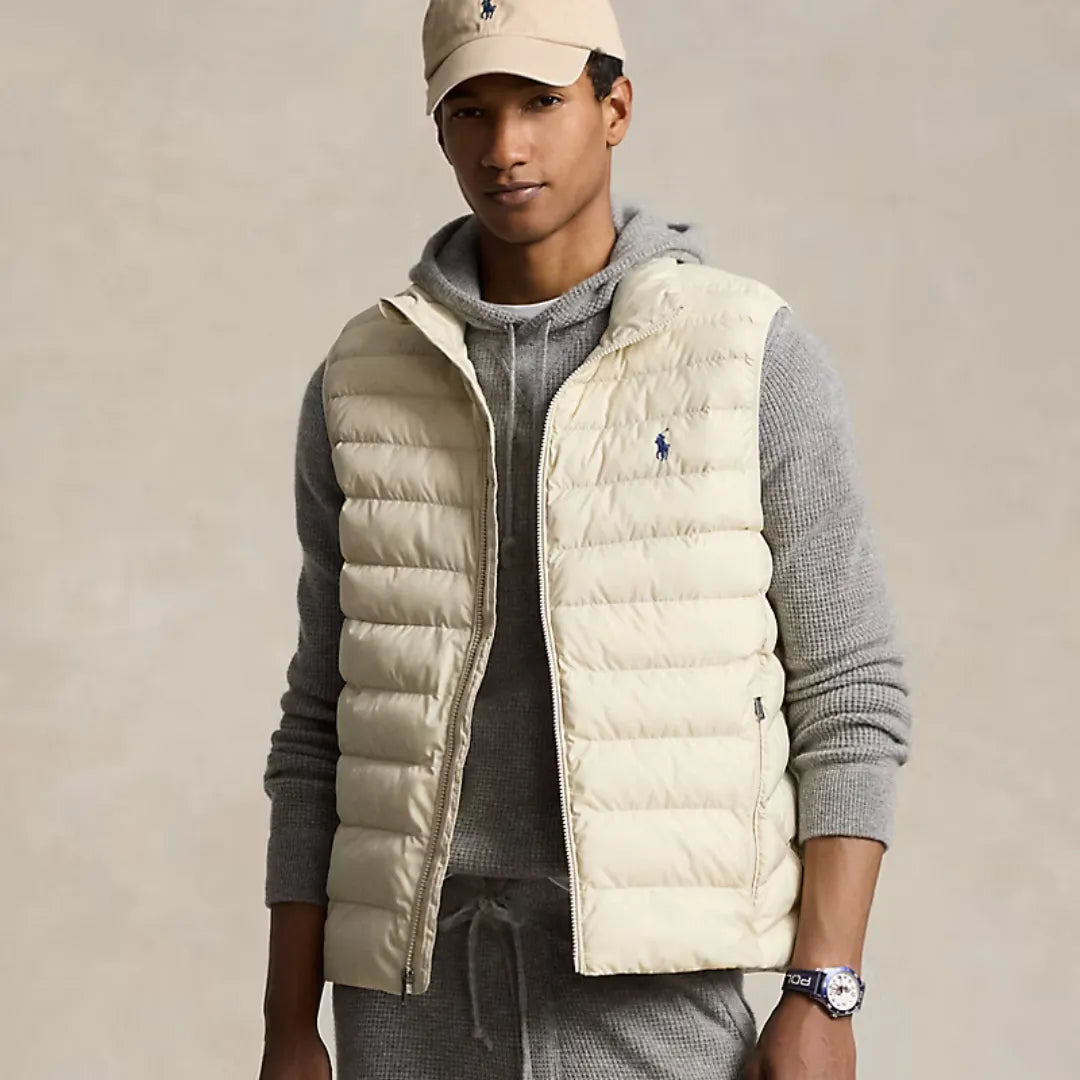Premium Puffer Vest + Classic Sweater [Black Friday]