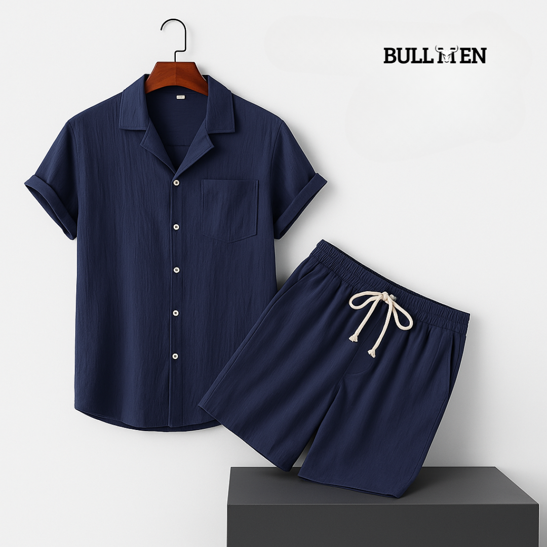 Herren-Set im Leinen-Stil – Cumbuco™