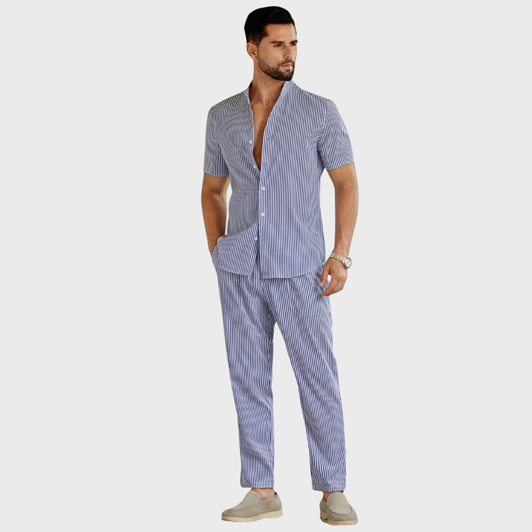 Leinen-Set für Herren – Griechenland™