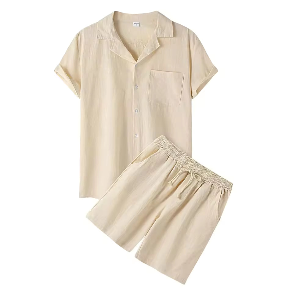 Herren-Set im Leinen-Stil – Cumbuco™
